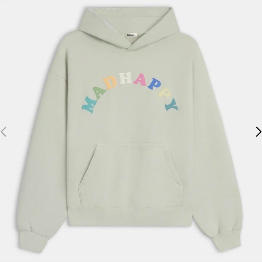 Madhappy Pastels Hoodie in Honeydew - Size medium